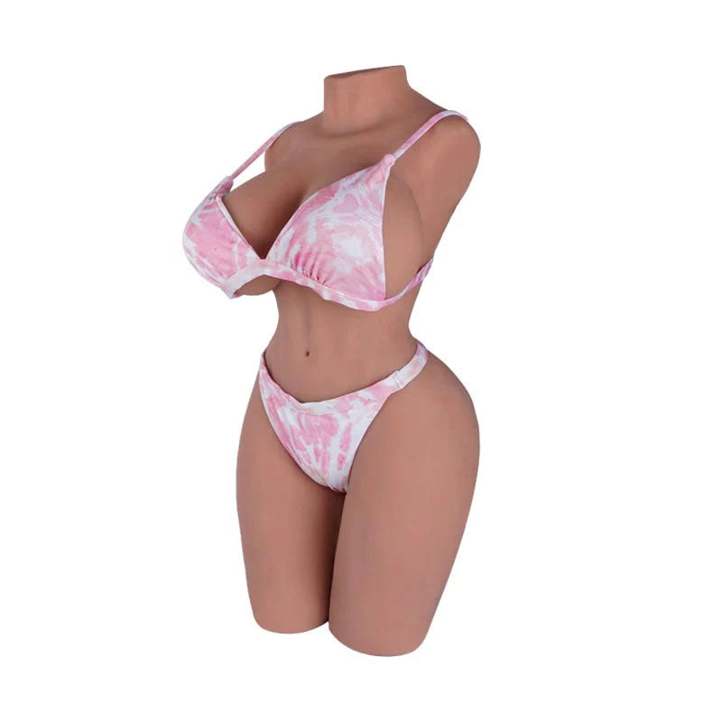 Monica 2.0: Torso Sexual Realista de 18.3 Kg con Senos Perfectos