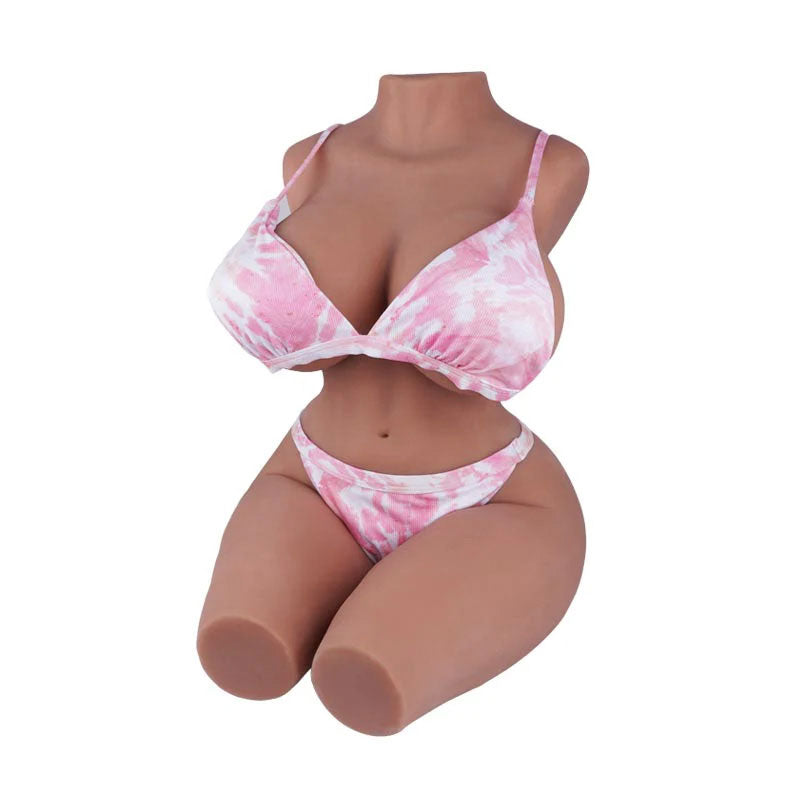 Monica 2.0: Torso Sexual Realista de 18.3 Kg con Senos Perfectos