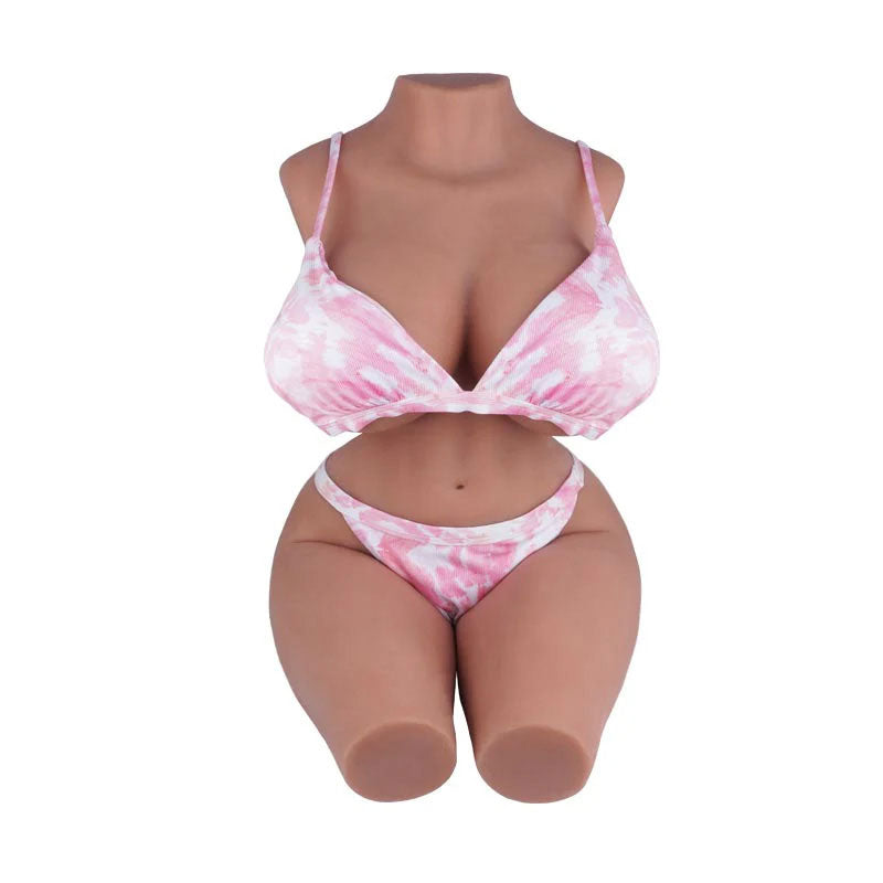 Monica 2.0: Torso Sexual Realista de 18.3 Kg con Senos Perfectos