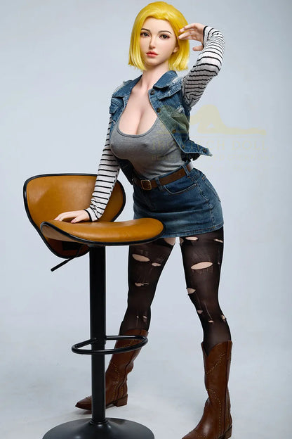 Irontech 159cm Copa-E Muñeca Sexual Silicona - Joline (C18)