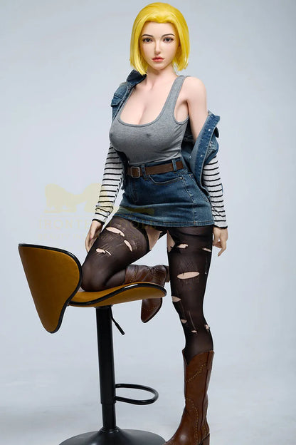Irontech 159cm Copa-E Muñeca Sexual Silicona - Joline (C18)