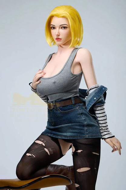Irontech 159cm Copa-E Muñeca Sexual Silicona - Joline (C18)