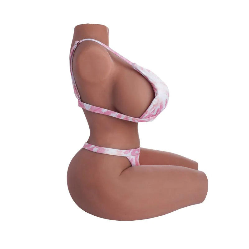 Monica 2.0: Torso Sexual Realista de 18.3 Kg con Senos Perfectos