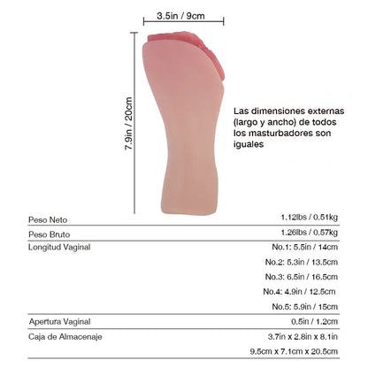 Masturbador Realista Tantaly: #3 Euphoria - Túnel de Estimulación